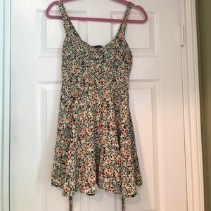 Floral print sundress